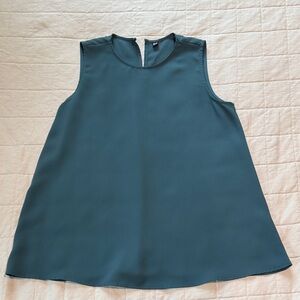 Uniqlo Teal Sleeveless Top